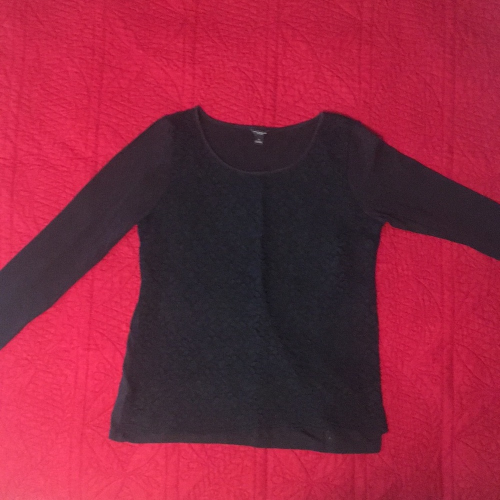 Ann Taylor Long Sleeve Top Size Small
